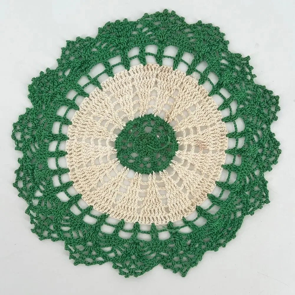 70s Crochet Doily Cottage 1970s Vintage